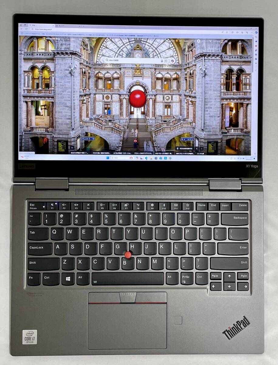 未使用 フルスペック ThinkPad X1 Yoga - SIMフリー MS Office 2021付き - CPU i7 / MEM 16GB / SSD 2TB / 4K LCD / Win11 Pro64の画像5