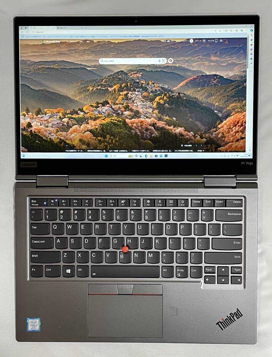 未使用近い ThinkPad X1 Yoga Gen4 - MS Office 2021付き - CPU i7 / MEM 16GB / SSD 512GB / 2K LCD / Win11 Pro64の画像5