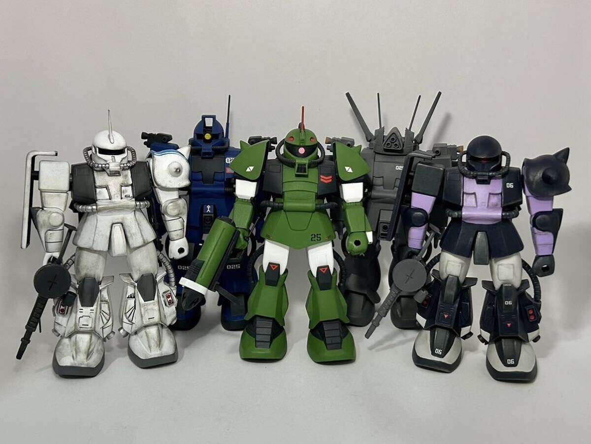 機動戦士ガンダム ガンプラ MSV 旧キット 完成品 ５機セット_画像1