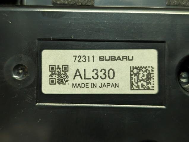  Subaru DBA-BS9 Legacy Outback выключатель кондиционера panel / оригинальный 72311 A/C BN оригинальный * бесплатная доставка *