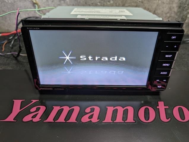 ★送料無料★パナソニック CN-RE06WD メモリーナビ ストラーダ 地デジ フルセグ CD DVD TV Bluetooth 【地図データ2019年】