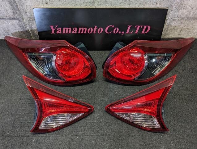 * free shipping * Mazda CX-5 KE2AW original left right tail lamp rear light set inside out * installation damage none *