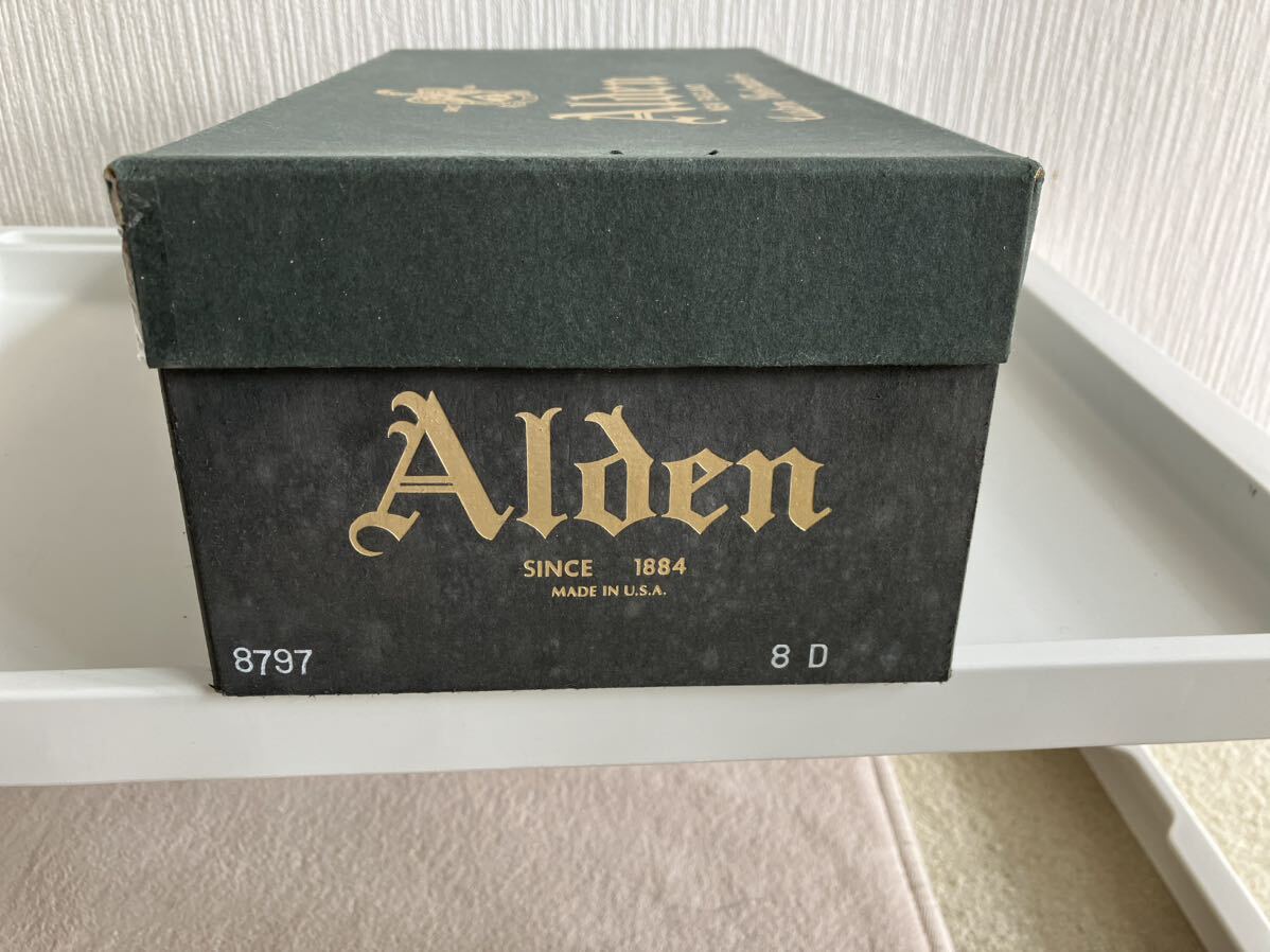 ALDEN オールデン コードバンローファー     986 8E 26cm 6D06 040 シューツリー付きの画像10