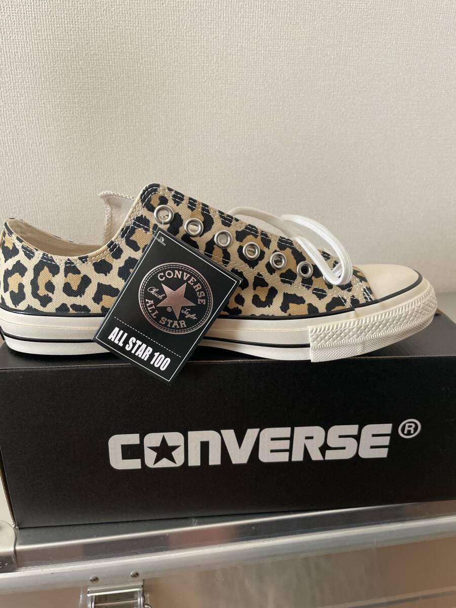 新品未使用 CONVERSE×WACKO MARIA/コンバース×ワコマリア レオパード柄 ローカット スニーカー 28㎝の画像4