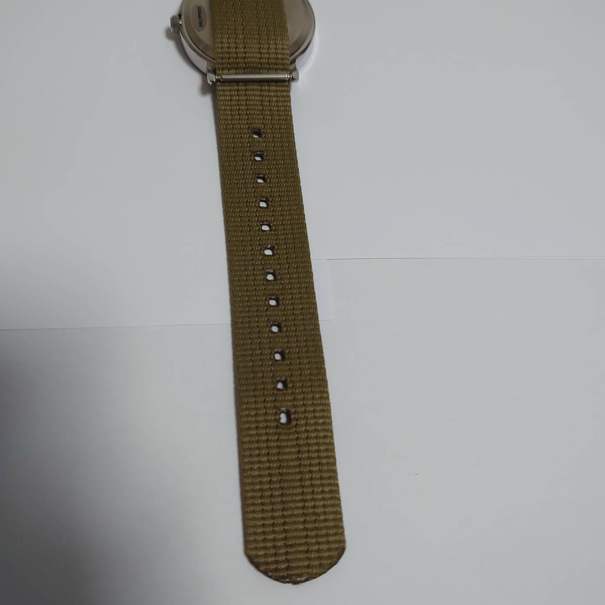 【ほぼ未使用】 タイメックス ウィークエンダー セントラルパーク グリーン TIMEX 腕時計 保護フィルム付　箱無 動作確認済み USED正規品　_画像7