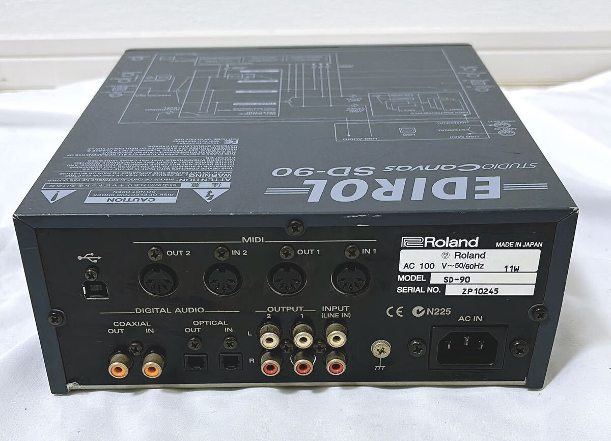 Roland EDIROL SD-90 sound module Studio canvas [ operation goods ]
