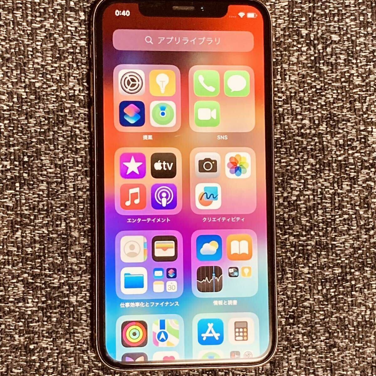 iPhone XS☆２５６GB☆ゴールド☆SIMフリーの画像6