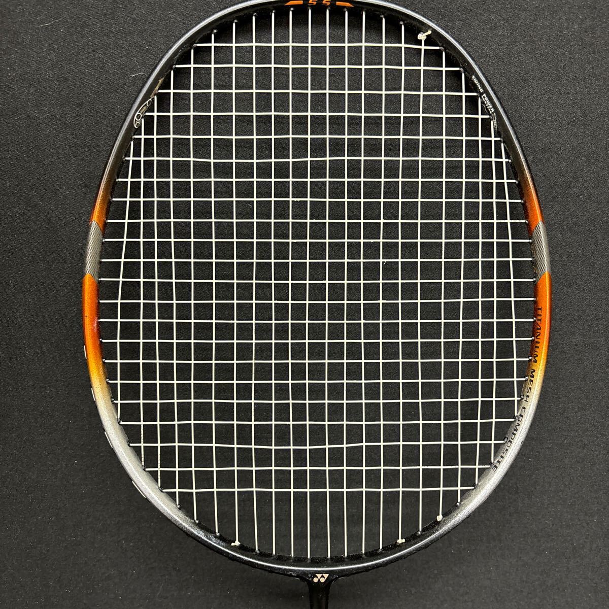 【中古品】ISOMETRIC TI swing power LONG yonex ヨネックス バドミントン ラケット283711 270914 g4.5 22lbs ss 17〜 B27の画像2