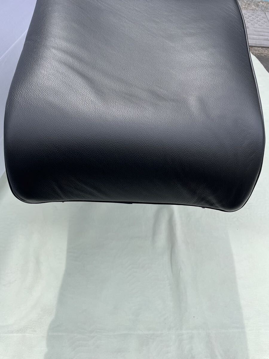 【展示品】カッシーナ Cassina CHAISE LONGUE A REGLAGE シェーズ ロングア レグラージュレ レザー ブラック ソファ スツール 1Pの画像5