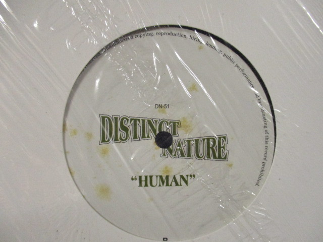 Distinct Nature ： Human 12'' // Human League - Human 使用! / Stream Extended Mix / Stylus Mix / 5点で送料無料_画像3