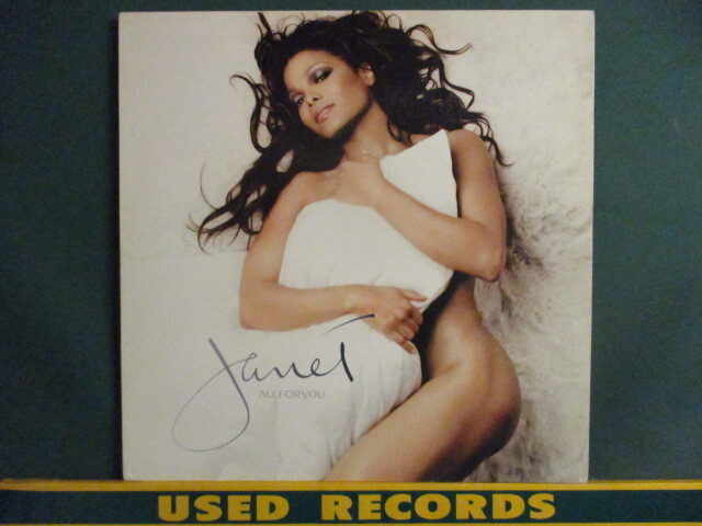 Janet Jackson ： All For You 12'' (( Glow Of Love 使い! / 落札5点で送料当方負担_画像1
