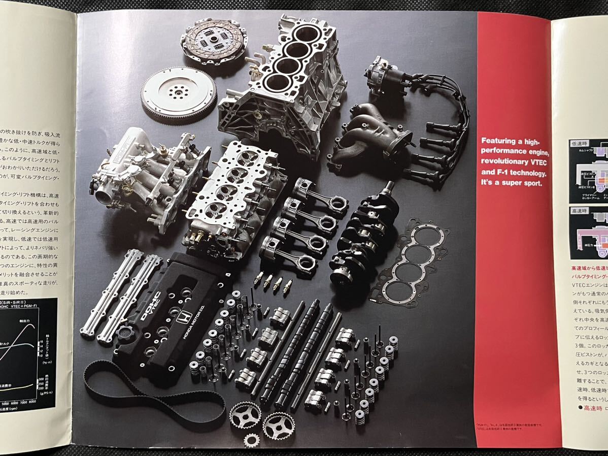 カタログ ホンダ VTEC DOHC の画像2