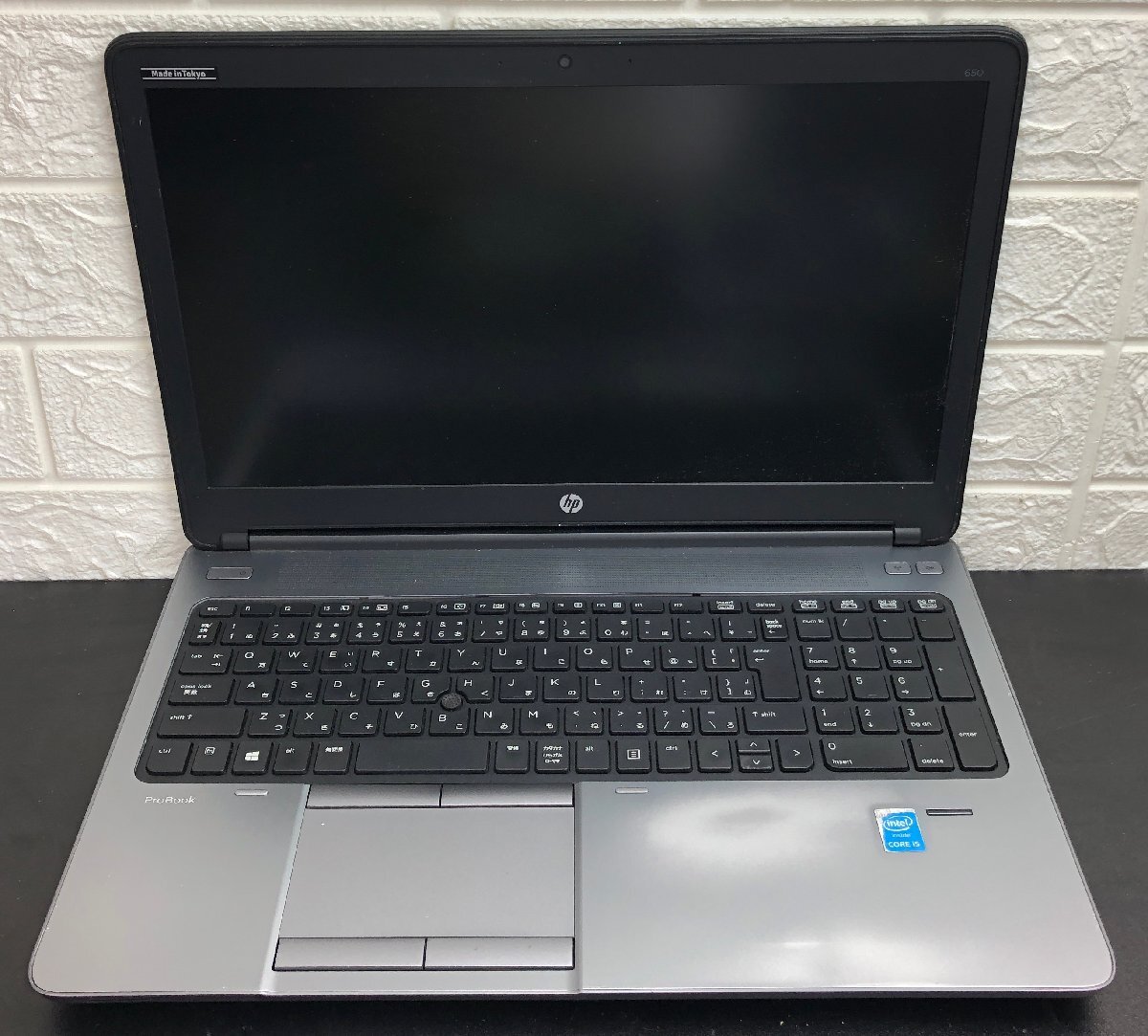 ■ジャンク HP PROBOOK 650 G1 / Core i5 4310M 2.70GHz / メモリ 4GB / HDD 500GB / 15.6型 / 通電不可の画像1