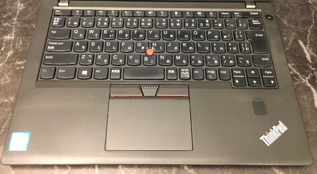 1円～ ■ジャンク LENOVO ThinkPad X270 / 第7世代 / Core i5 7300U 2.60GHz / メモリ 8GB / ストレージ無し / 12.5型 / OS無し / BIOS可の画像2