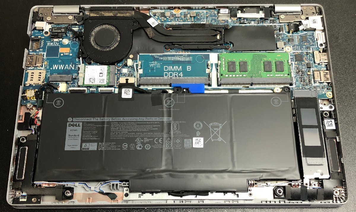 1円～ ■ジャンク DELL LATITUDE 5310 / 第10世代 / Core i5 10310U 1.70GHz / メモリ 8GB / SSD 256GB / 13.3型 / OS無し / BIOS起動可_画像4