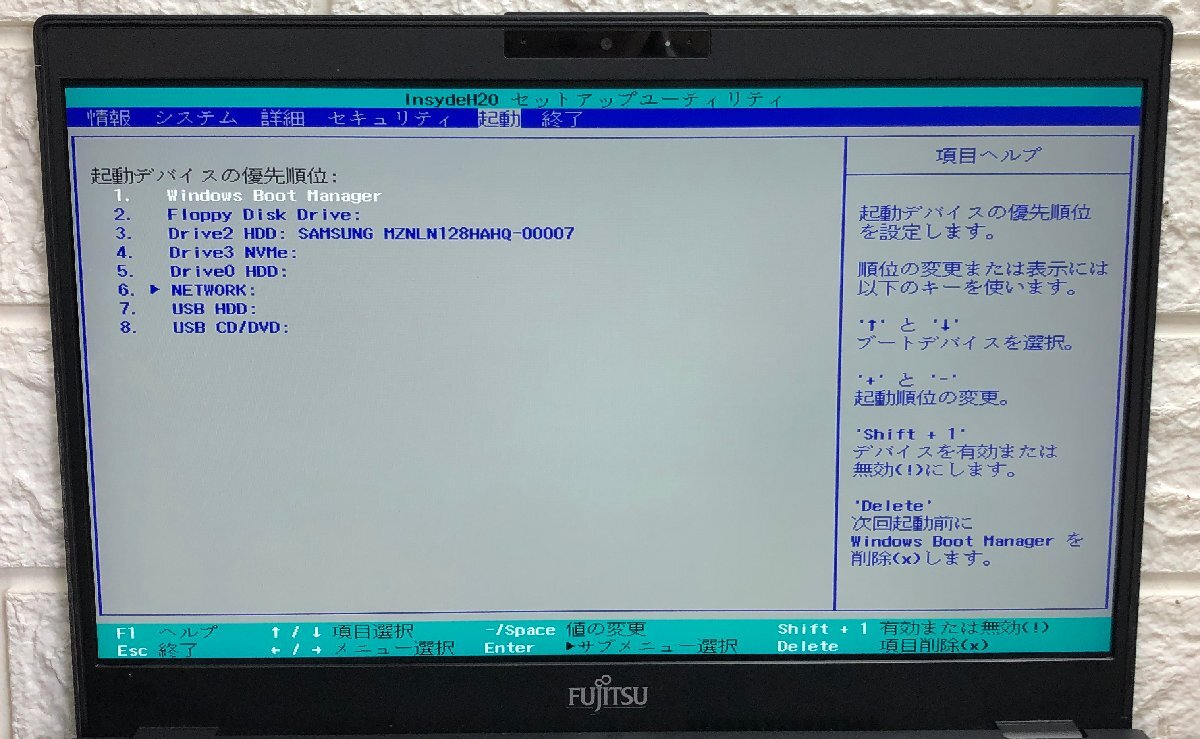 1円～ ■ジャンク 富士通 LIFEBOOK U939/A / 第4世代 / Celeron 4305U 2.20GHz / メモリ 4GB / SSD 128GB / 13.3型 / OS有り / BIOS起動可の画像3