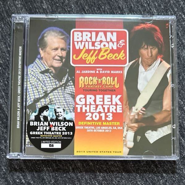 Brian Wilson & Jeff Beck Greek Theatre 2013 2CD 付属品ありの画像1