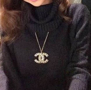 日本橋三越 CHANEL ビッグサイズ ネックレス ペンダント CC 日本橋三越 CHANEL ビッグサイズ ネックレス ペンダント CC