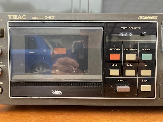 TEAC ティアック C-3X ステレオカセットデッキ テープレコーダー ジャンク レストア用に ￥1,000-スタートの画像2