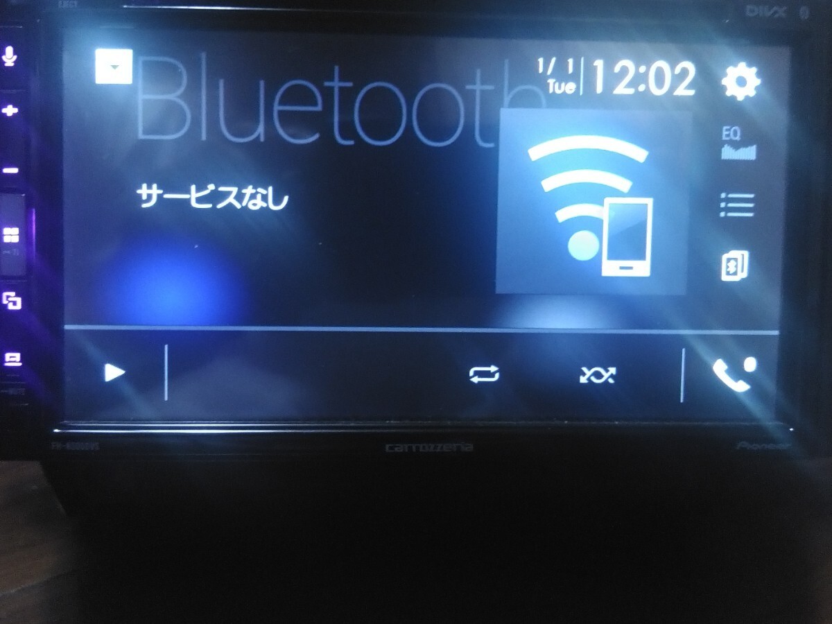 格安スタート！カロッツェリア FH-8500DVS Bluetooth DVD CD USB アップルカープレイ対応、 ディスプレイオーディオ_画像3