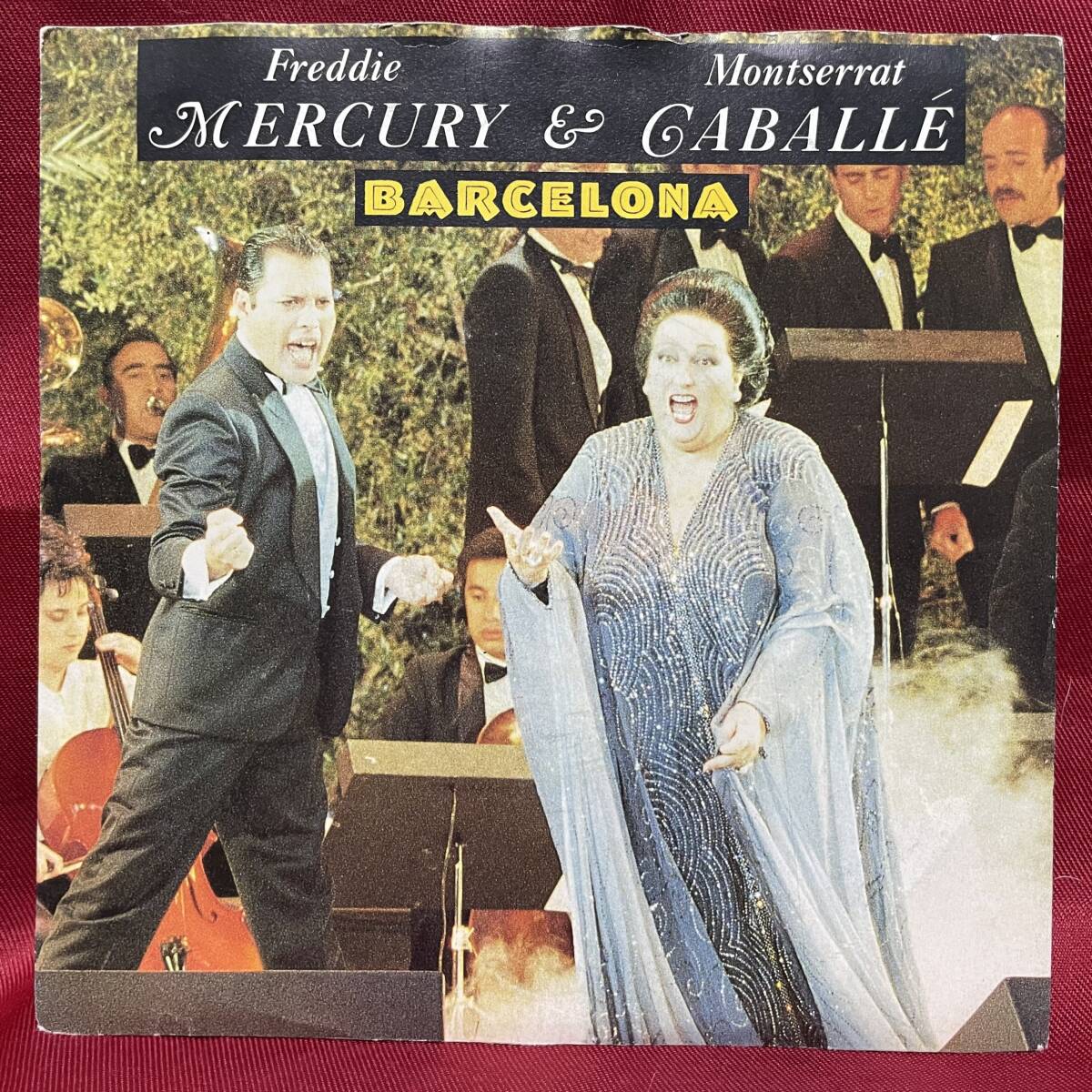 ◆UKorg7”s!◆FREDDIE MERCURY/MONTSERRAT CABALLE◆BARCELONA◆_画像2