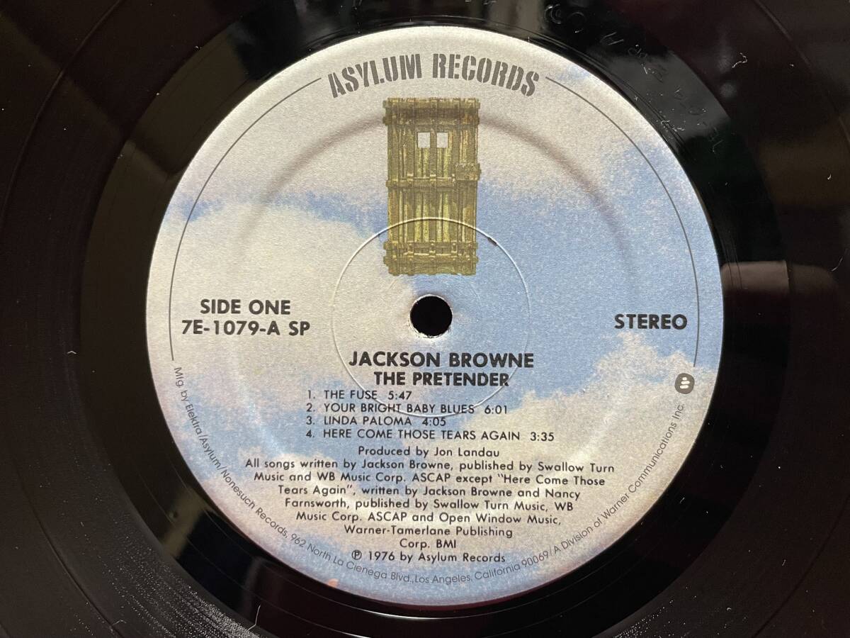 ◆USorg盤!◆JACKSON BROWNE◆THE PRETENDER◆_画像7