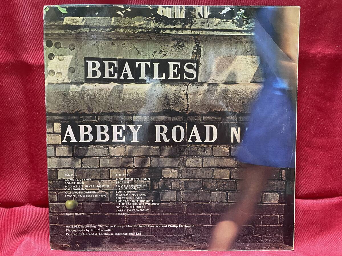 ◆1円開始!◆UKorg盤!◆THE BEATLES◆ABBEY ROAD◆の画像5