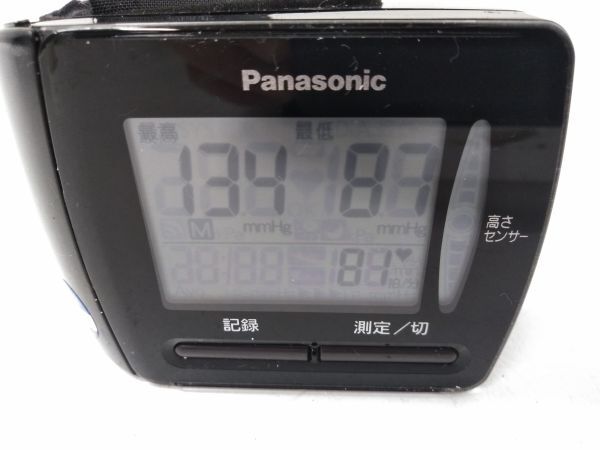 ◆ 動作品 Panasonic パナソニック 手くび血圧計 EW-BW35 0329A9 @60 ◆_画像8