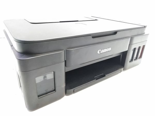 ◇ ジャンク Canon キャノン インクジェットプリンター G3310 ギガタンク搭載 ブラック 00405S4I @140 ◇の画像1