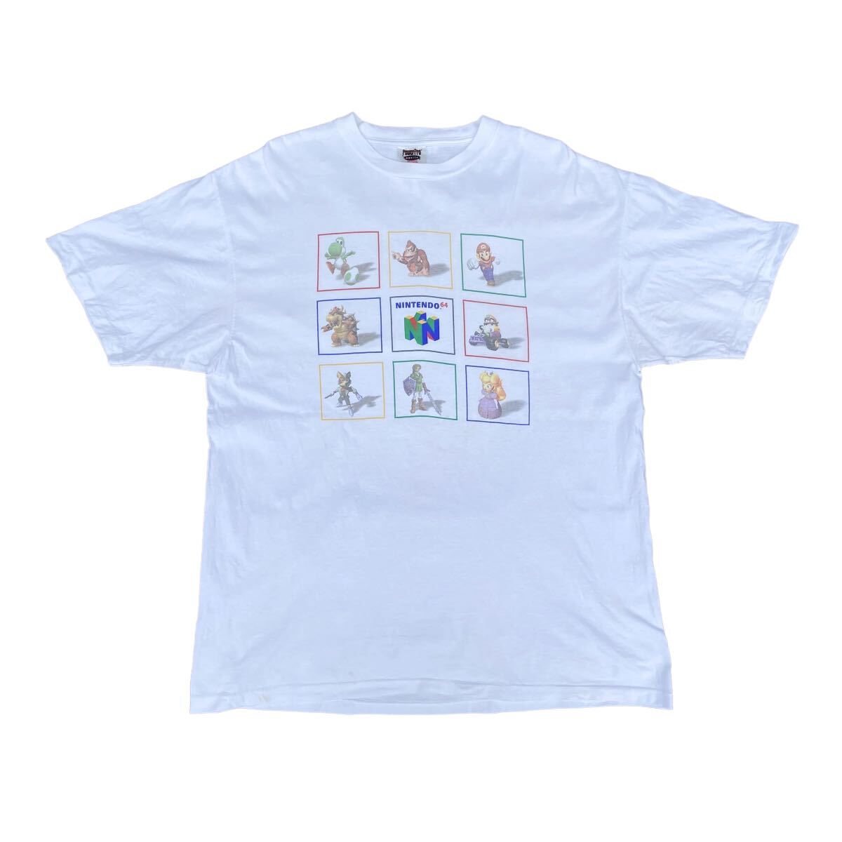 90's ONEITA Nintendo 64 任天堂 マリオ ゼルダドンキーコング アニメ ゲーム AKIRA 攻殻機動隊 古着 ビンテージ vintage Tシャツの画像1