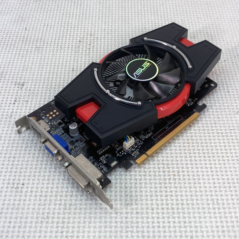 中古グラフィックカード 動作確認済 WinXP～Win10 LINUX ★ ASUS NVIDIA GeForce GTX 650 GDDR5 1024MB 128bit VGA/DVI/HDMI #2549-Kの画像1