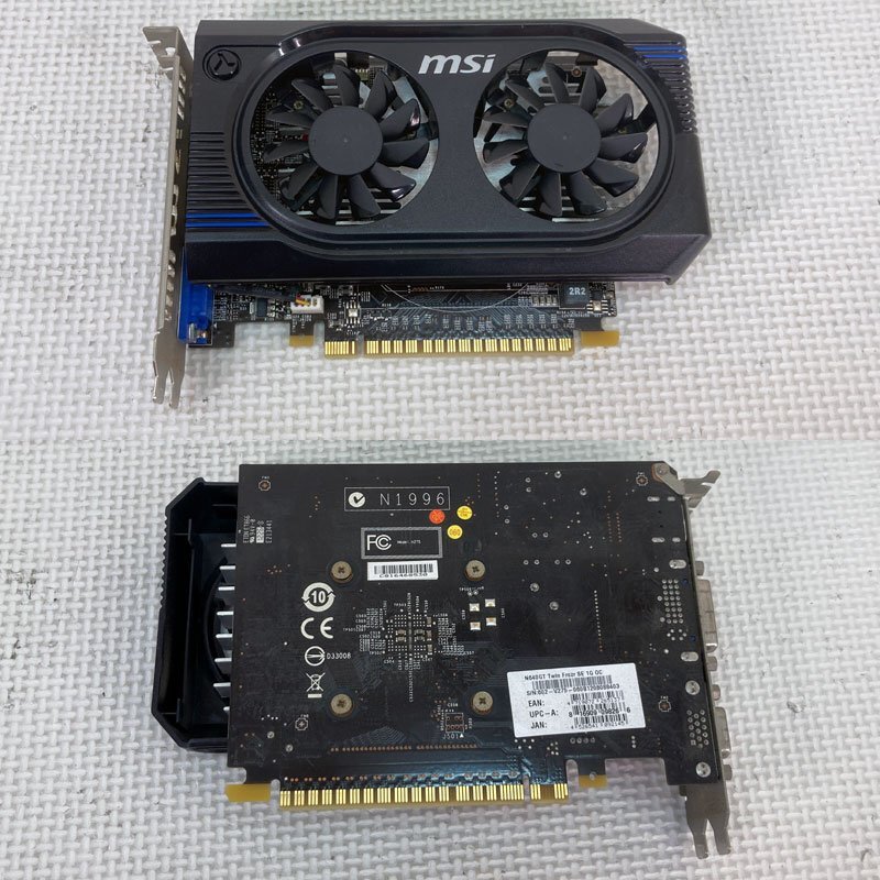 中古グラフィックカード 動作確認済 Vista～Win11 LINUX ★MSI NVIDIA GeForce GT 640 DDR3 1024MB 128bit VGA/DVI/HDMI #2554-Kの画像2