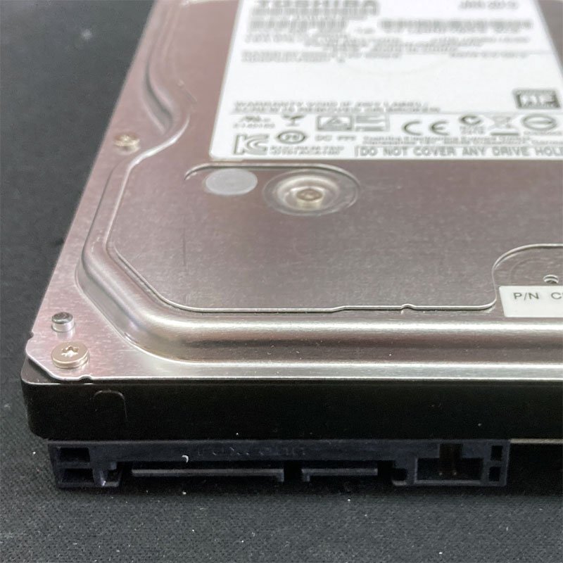 状態正常 3.5インチ 500GB 1個 SATA接続 ★ TOSHIBA DT01ACA050 電源投入回数 597回 使用時間 41358時間 #6-055_同型番の一部です