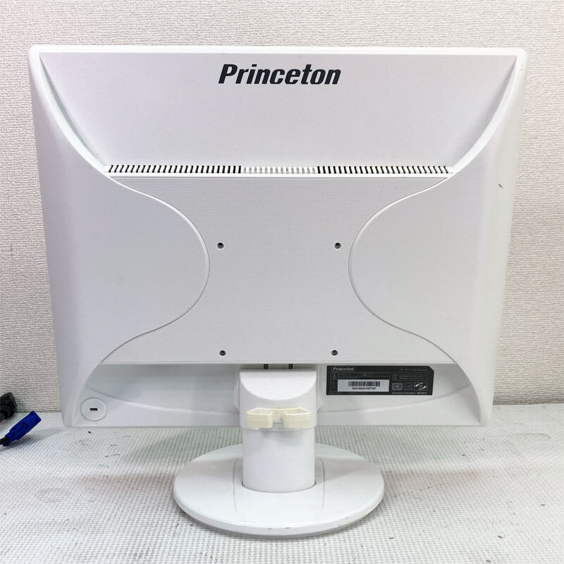 中古 19型 スクエア 液晶モニター ★ Princeton PTFWUF-19 解像度：1280×1024 SXGA VGA/DVI 電源ケーブル付_画像5