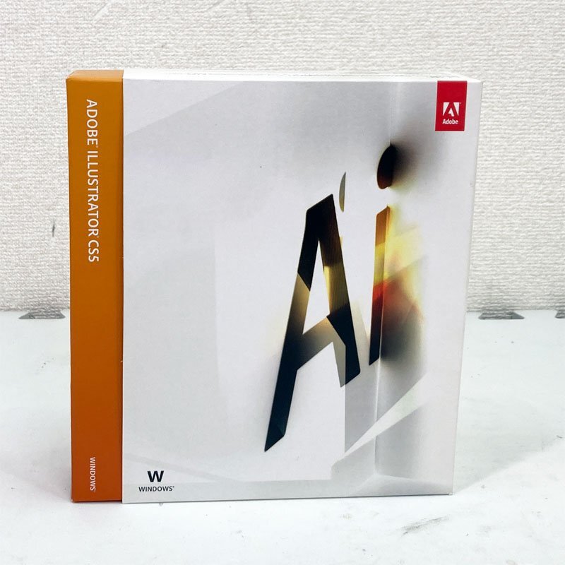 現状渡し Windows 日本語版 ★ Adobe イラストレーター Creative Suite 5 CS5 シリアルナンバー有ります 外箱付 #2729-Kの画像2