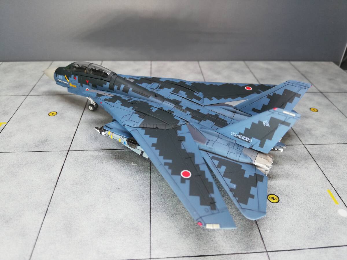 403 1/144 F-14DJ トムキャット 侍猫 デジタル洋上迷彩 #536 仮想航空自衛隊 第3飛行隊 兜武者 茨城県 百里基地の画像4