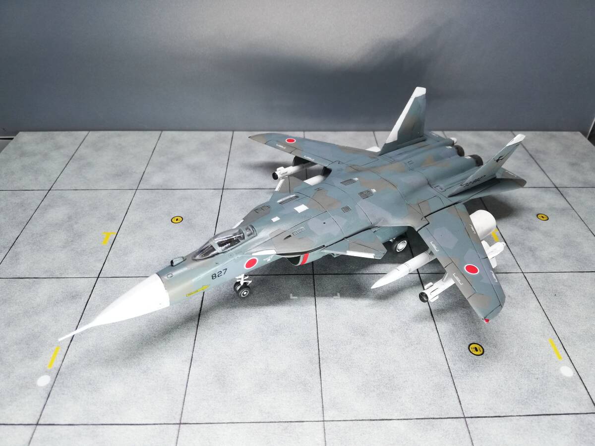 407 1/144 Su-47J ベルクート スプリンター迷彩 #827 仮想航空自衛隊 第204飛行隊 ウィザード隊 茨城県 百里基地 ベルクト パトレイバーの画像1