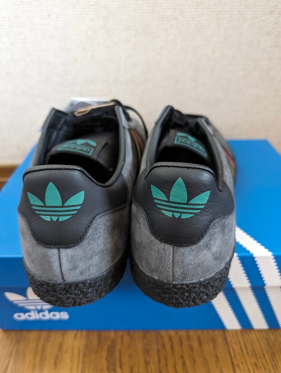 未使用 アディダス adidas ジャマイカ OG JAMAICA OG グレー IH3241 グレーシックス イエロー カレッジグリーン 29.5cmの画像4