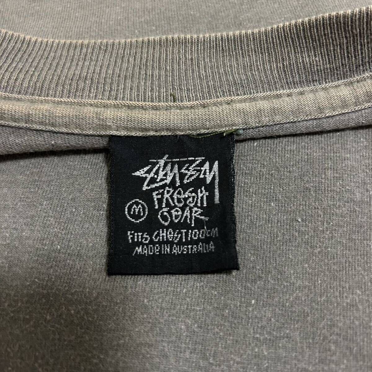 希少 90s OLD STUSSY ジャズマン tシャツ vintage 80s 00s 黒タグ 総柄 フォト supreme goodenough undercover nigo 藤原ヒロシ 裏原の画像6