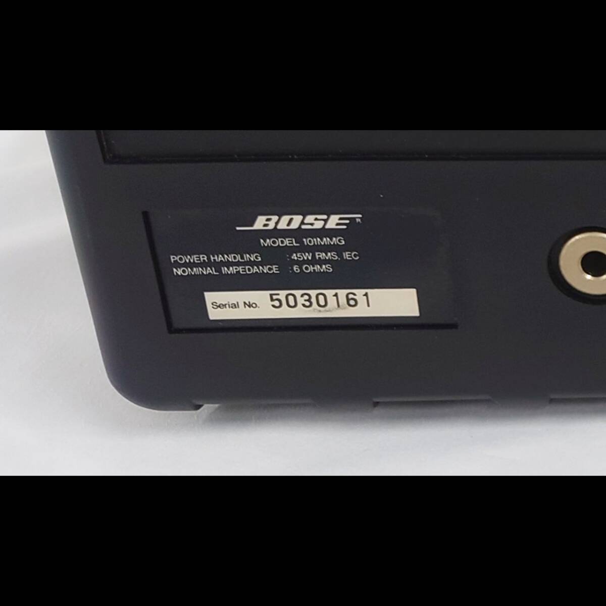 BOSE 101MMG ペア スピーカー ステー付き 基本動作のみ確認済の画像5
