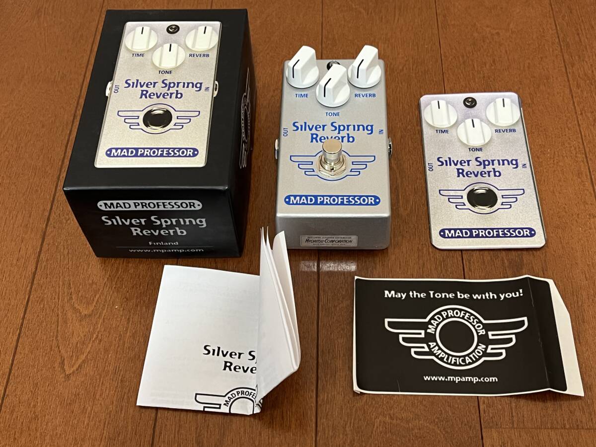 MAD PROFESSOR Silver Spring Reverb 国内正規品 新品同様 保証付き Robben Ford使用の画像4