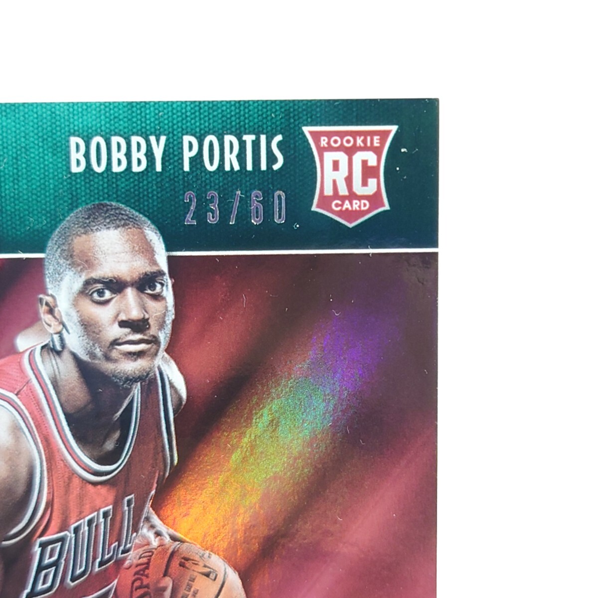 panini 2015-16 GALA Bobby Portis Primetime Memorabilia ROOKIE 23/60 60枚シリアル ジャージ RCルーキー Jerseyの画像2