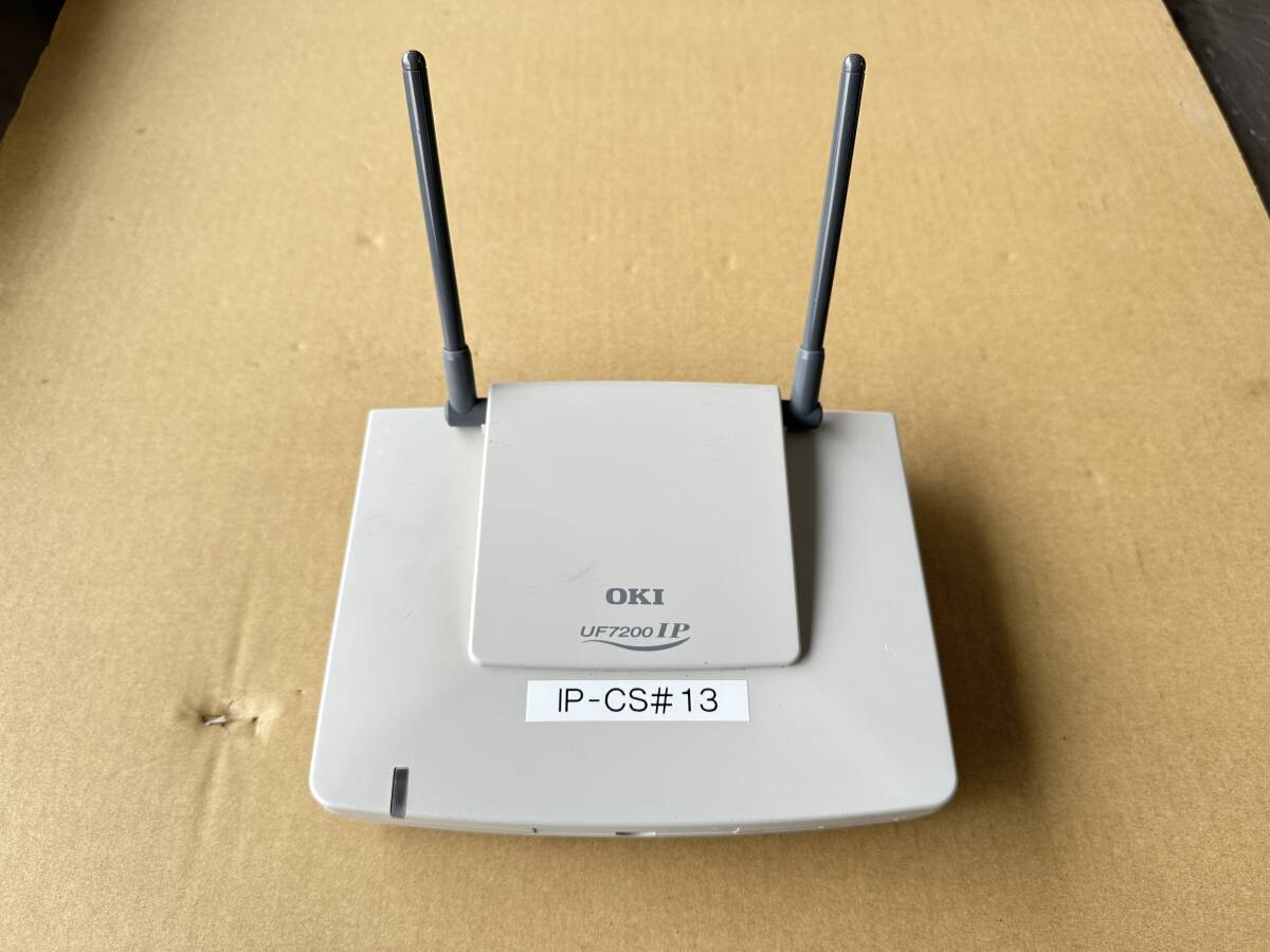 OKI UF7200IP ② control connection equipment secondhand goods business use internet PC radio wave 