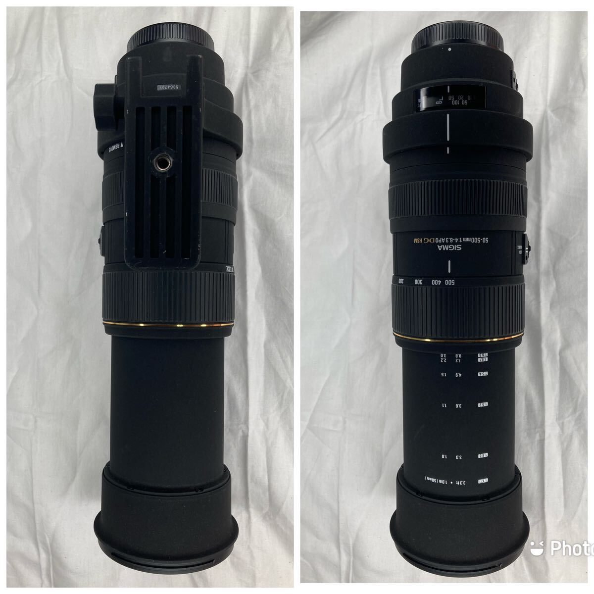 SIGMA 50-500mm 1:4-6.3 APO DG HSM EX SIGMA オリンパス マウント 一眼カメラ用レンズ Olympusの画像5