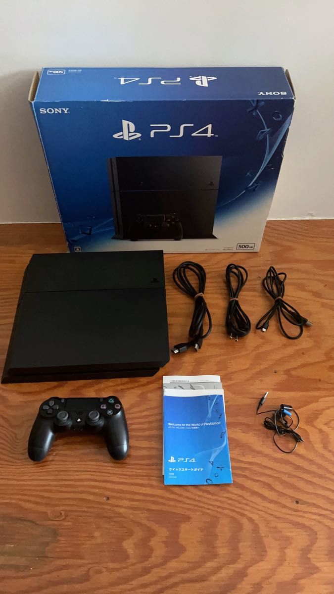 PS4 本体 PlayStation4 ジェット・ブラック 500GB CUH-1200AB01