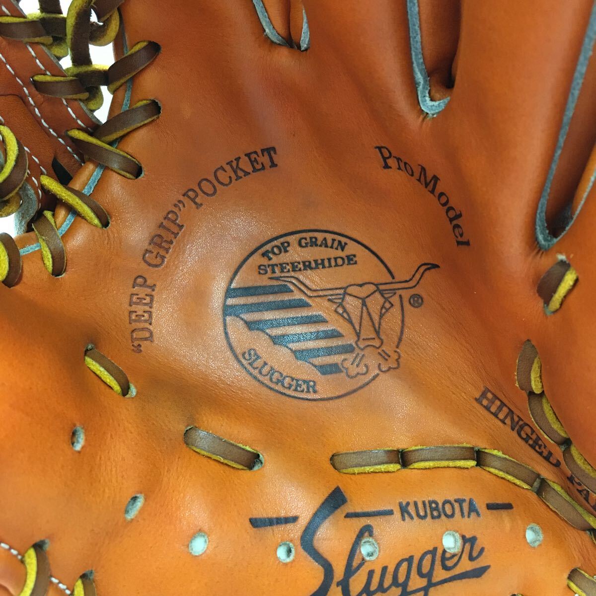 G-9775 久保田スラッガー KUBOTA SLUGGER 硬式 内野手用 KSG-NRA グローブ グラブ 野球 中古品の画像4