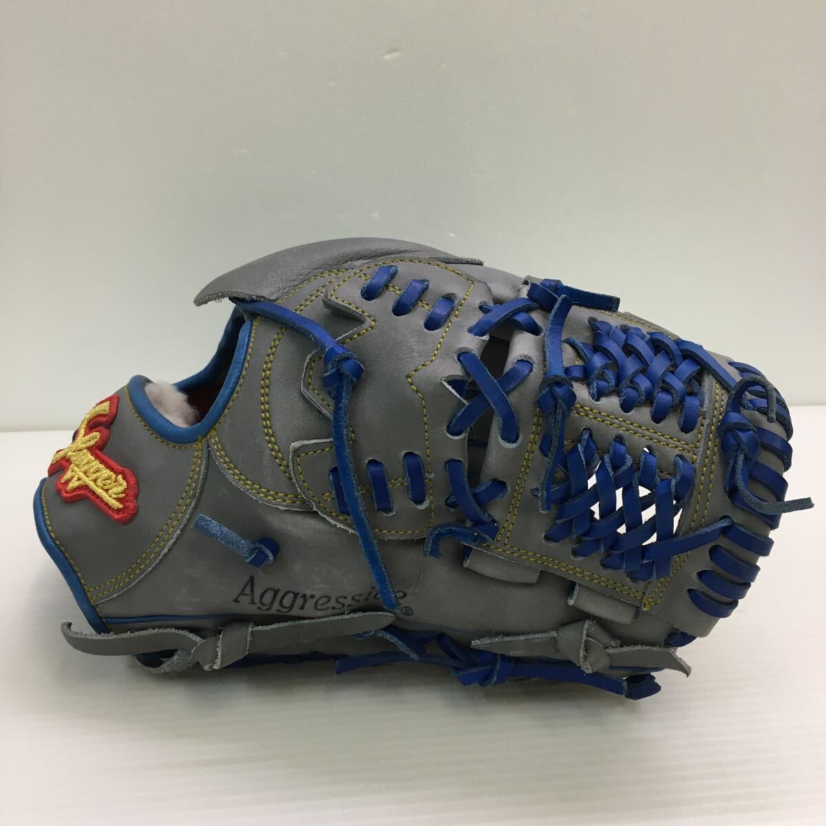 G-9875 久保田スラッガー KUBOTA SLUGGER オーダー 軟式 投手用 グローブ グラブ 野球 中古品 の画像2