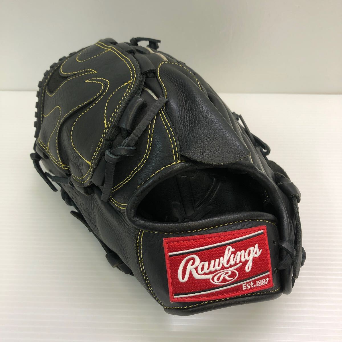 G-1021 ローリングス Rawlings 軟式 投手用 GR9HTA15 グローブ グラブ 野球 中古品 左投げ の画像1