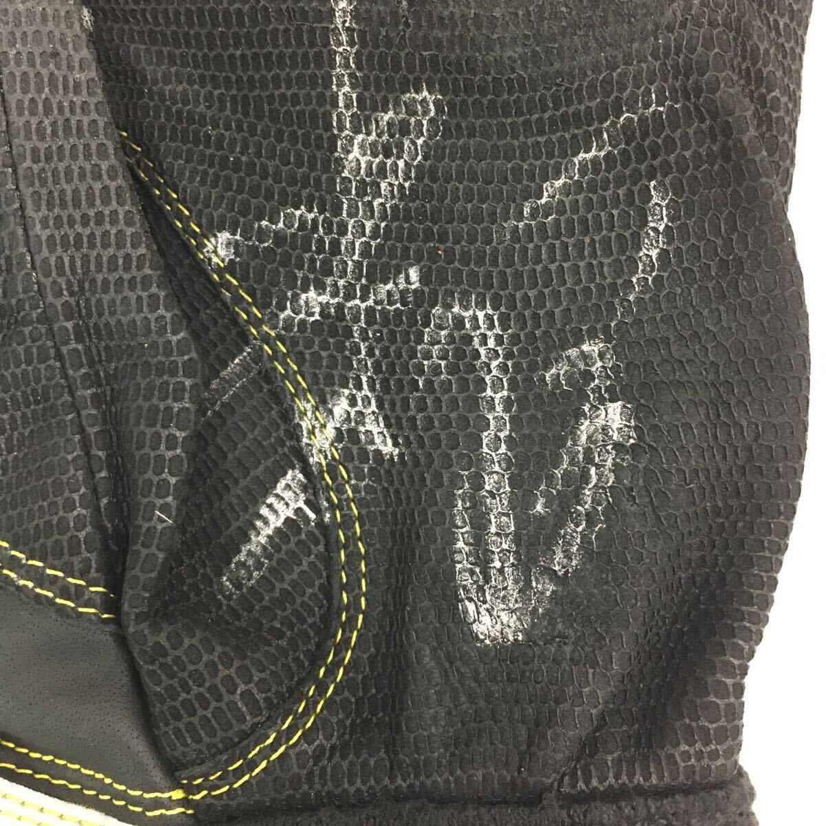 H-3810 Fukuoka SoftBank Hawks close wistaria .. player autographed batting glove both hand composition lamp . there is a certificate, Mizuno gloves baseball used 