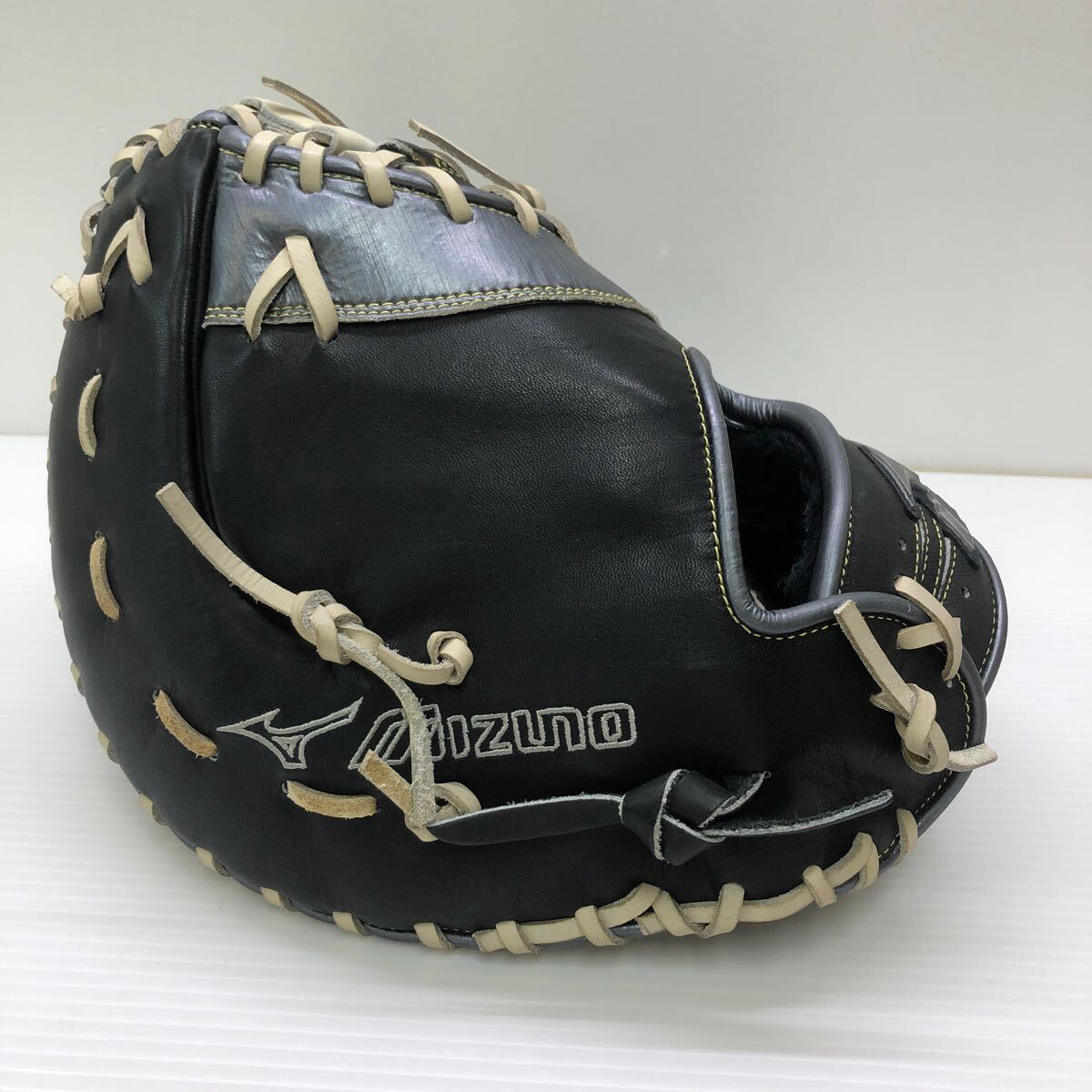 G-1125 ミズノ MIZUNO Brave Spirit 軟式 ファーストミット 一塁手用 グローブ グラブ 野球 中古品 _画像5